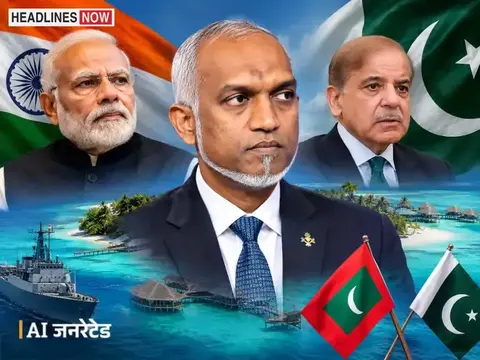 स्रोत द्वारा प्रकाशित तस्वीर: पाकिस्तान के करीब जा रहे मालदीव राष्ट्रपति, विपक्ष ने चेताया:कहा- भारत को खतरा लगा तो नतीजा भुगतना पड़ेगा; मुइज्जू ने PAK से 20 समझौते किए