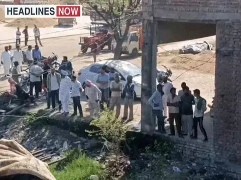 गुरदासपुर में पुलिस-बदमाशों के बीच मुठभेड़:बाइक पर घूम रहे थे 3 नकाबपोश; पुलिस ने पीछा किया तो कर दी फायरिंग