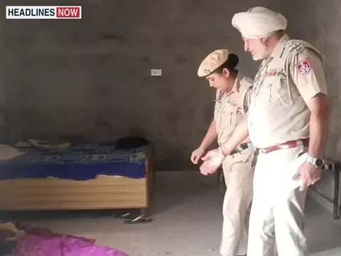 बेटा न होने पर बेटी की हत्या की:होशियारपुर में पिता कृपाण से काटकर भागा, फर्श पर मिली लाश; 12वीं में पढ़ती थी