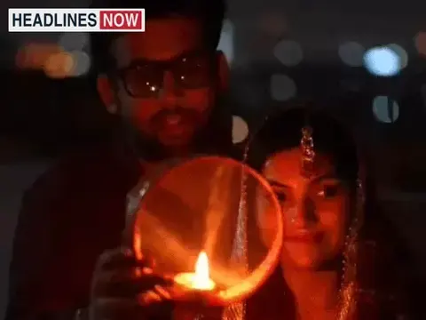 करवा चौथ कल, धौलपुर में सबसे पहले दिखेगा चांद:बाड़मेर में सबसे आखिर में; जानें किस जिले में कितने बजे आएगा नजर