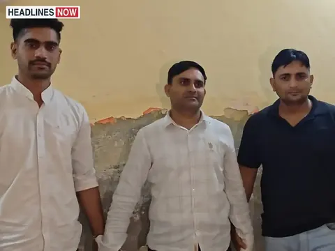 नूंह में JE ₹80 हजार की रिश्वत लेते गिरफ्तार:₹1 लाख मांगे; ACB टीम से धक्का-मुक्की, DTP पर भी केस दर्ज