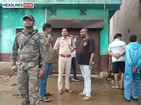 धनबाद में लिलोरी स्थान मंदिर के पुरोहित का मिला शव:गला घोंटने और चाकू से वार करने के शरीर पर निशान, अकेले ही रहते थे
