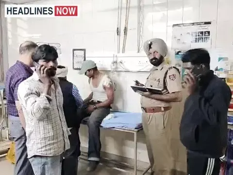 अमृतसर में 2 युवकों पर फायरिंग:एक की हालत नाजुक, दोनों दरगाह पर माथा टेकने आए थे, 32 बोर के 3 खोल मिले