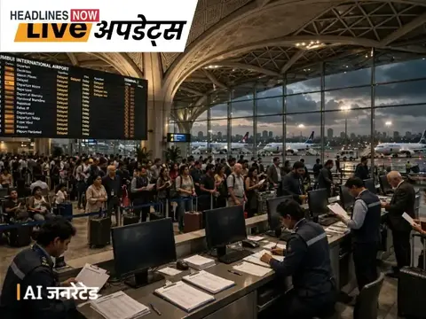 भास्कर अपडेट्स:मुंबई एयरपोर्ट पर सिस्टम ठप, चेक-इन और बोर्डिंग पास जैसे काम मैन्युअली करना पड़े; 327 फ्लाइट्स में देरी हुई