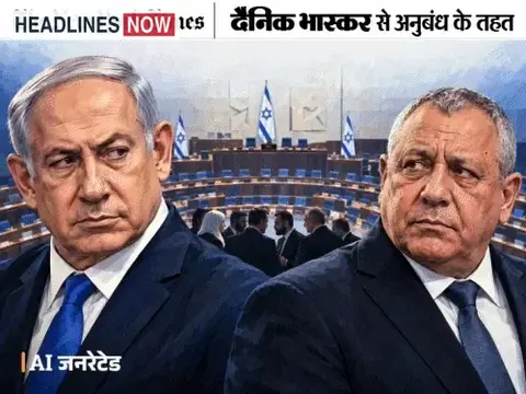 नेतन्याहू बहुमत से दूर, फिर भी सरकार बना सकते हैं:अरब पार्टियों की भी जरूरत नहीं; आइजनकोट के पास भी सत्ता में आने के 3 रास्ते