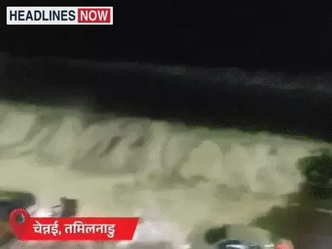 तूफान अर्नब से आंध्रप्रदेश में तबाही, 5 की मौत:57 हजार लोग शिफ्ट, 50 ट्रेनें-21 फ्लाइट रद्द; MP-UP में भी बारिश का अलर्ट