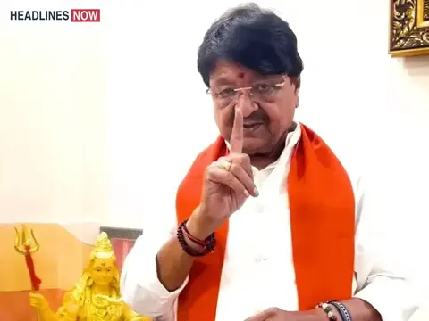 विजयवर्गीय बोले- कोई कैसे कह दे, भारत तेरे टुकड़े होंगे:कहा- पूर्वजों ने बलिदान दिया, अराजकता बर्दाश्त नहीं करेंगे; इंदौर में 30 को पैदल मार्च