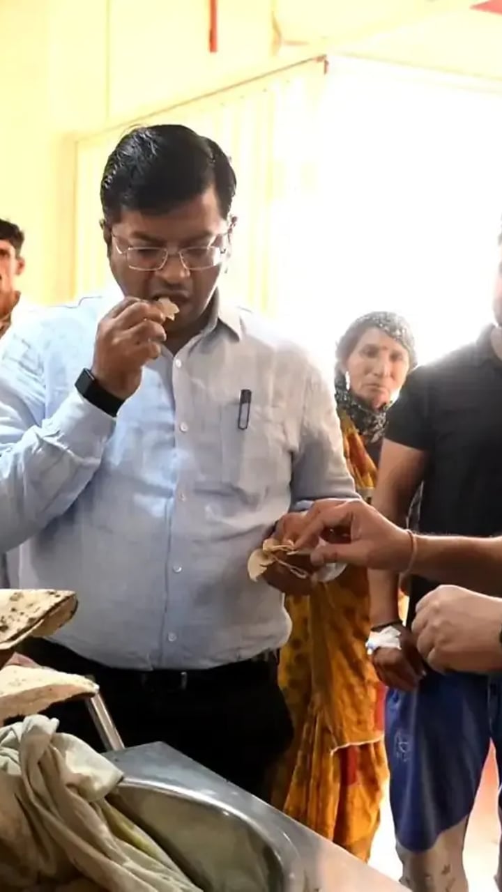 शिवपुरी जिला अस्पताल में कलेक्टर का औचक निरीक्षण, भोजन की गुणवत्ता परखी और दिए निर्देश